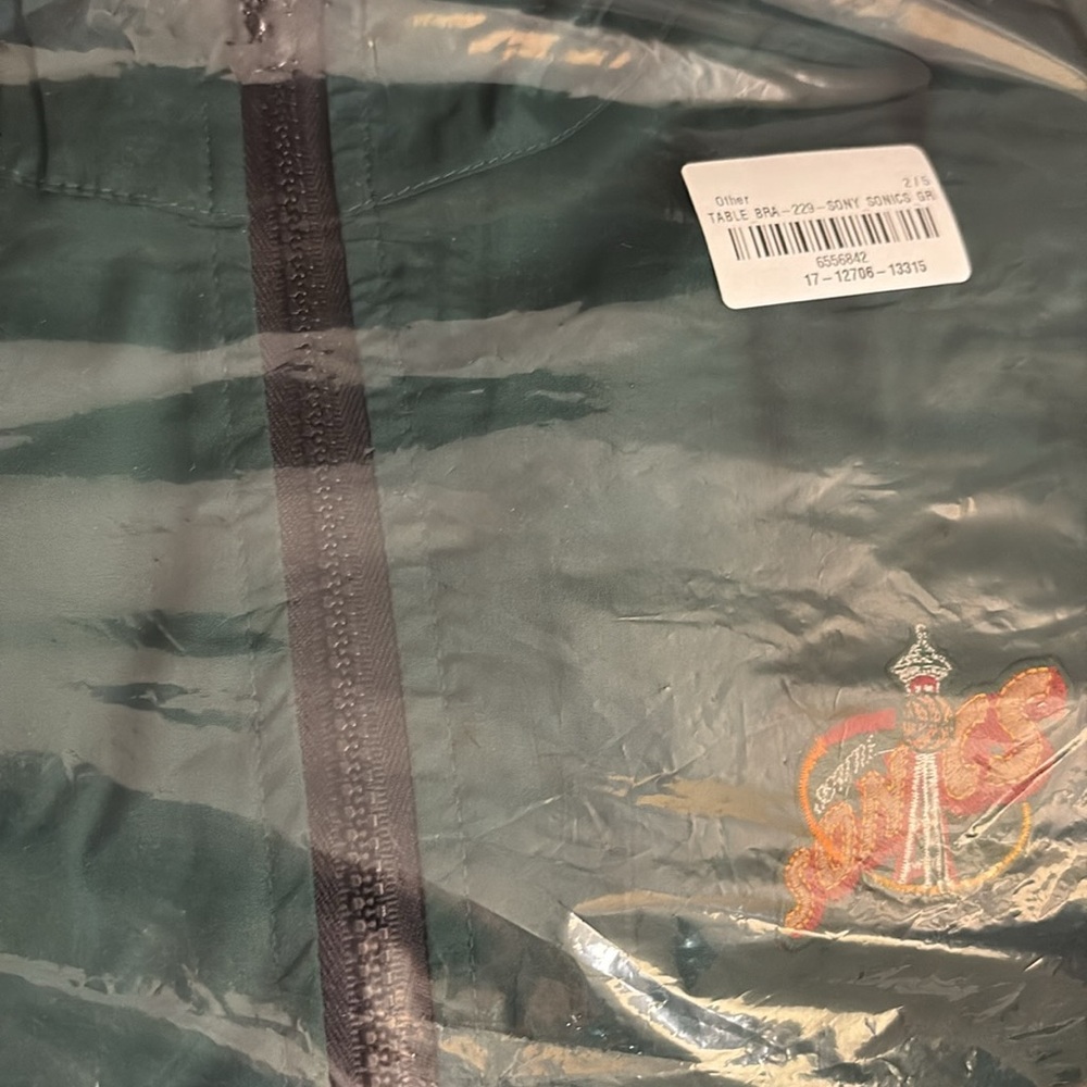 NWOT Seattle Supersonics NBA Reversible Jacket Green/Gray Youth 4/5 or 6/7 - Picture 8 of 8